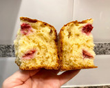 Foto del paso 12 de la receta: Bizcocho con queso y frambuesas