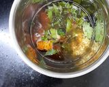 A picture of step 2 of Jaggery juice.