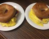 Bacon egg and cheese bagel (or vegetarian) recipe step 7 photo