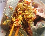 Hình bước làm 2 của món Ăn xơ mít mùa covid (cá chim kho xơ mít) :)))