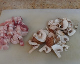 Foto del paso 3 de la receta: Pizza de bacon y boletus