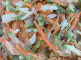 Panquecas coreanas de vegetales