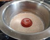 A picture of step 2 of Kulhad coffee.