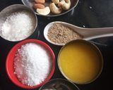 A picture of step 1 of Cauliflower Halwa.