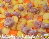 Foto del passaggio 3 della ricetta Tocchetti di zucca km zero patate e salsiccia al forno 👩🍳❤️🦁