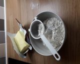 A picture of step 1 of Cheesy biscuits.