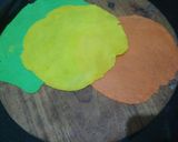 A picture of step 2 of Colourful Flower Namkeen.