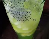 Foto langkah ke 4 dari resep Es Timun Suri Selasih.