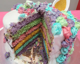 Foto del paso 8 de la receta: Tarta de unicornio