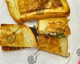 A picture of step 7 of Soyayyan bread da qwai.