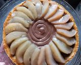 Une image de l'étape 8 de Tarte poire-chocolat.