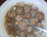 A picture of step 3 of Meat Balls.