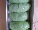 Foto langkah ke 6 dari resep Roti sobek Pandan Cokelat.