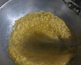 A picture of step 2 of Bundi ke ladoo.