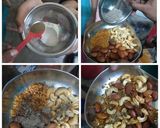 ஸ்டஃப்டு சால்ட் மற்றும் நட்ஸ் சப்பாத்தி (Stuffed salt and nuts chappathi recipe in tamil) ரெசிபி ஸ்டேப் 2 புகைப்படம்