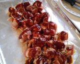 A picture of step 4 of "Kid Friendly" Rumaki (no chicken livers).