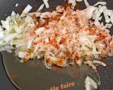 Une image de l'étape 1 de Pizza baguette.