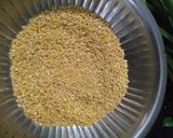 A picture of step 1 of Healthy broken wheat and pulses salad.