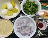 A picture of step 1 of Spicy Bombay Chicken Biryani.