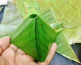 Hình bước làm 8 của món Bánh Ít Lá Gai😍😜