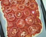 Foto del paso 5 de la receta: Pizza de espinacas y champiñones casera