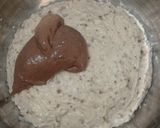 Foto langkah ke 2 dari resep Mix Seeds Double Chocolate Sourdough Bread (Kabuki Gold).