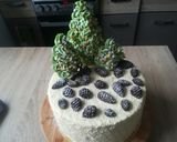 Tort ''Świąteczny Las'' krok przepisu 7 zdjęcie
