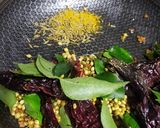 A picture of step 4 of Kerala sambar.