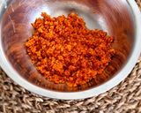 Une image de l'étape 2 de Cabillaud en croûte de Chorizo.