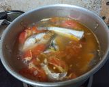 Hình bước làm 3 của món Canh cá nấu ngót