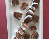 A picture of step 4 of Dates oats biscuits rolls Healthy and tasty.