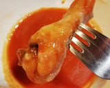 Foto del paso 5 de la receta: Alitas al horno con barbacoa casera express
