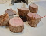 Foto del paso 6 de la receta: Solomillo de cerdo champiñones y shiitake al cava