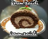 A picture of step 4 of 🎄❄⛄🍩🎂🍫Yule Log or chocolate log 🍫🎂🍩 ⛄❄🎄.