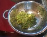 A picture of step 4 of Zucchini "meatballs".