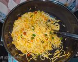 ভেজ চাউমিন (veg chowmein recipe in bengali) রেসিপি ধাপ - 4 ছবি