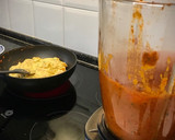Foto del paso 13 de la receta: Pollo tikka malasa con pan naan y arroz largo