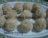 A picture of step 4 of Potato cheese balls.