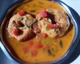 A picture of step 7 of Tomato rasam vada.