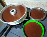 Foto langkah ke 4 dari resep Puding Coklat.