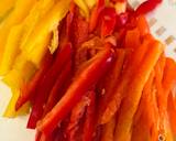 Sweet pepper kinpira recipe step 1 photo