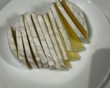 Sonkába tekert camembertes csirke spárgával és zöldséges rizzsel recept fázis 2 fotója