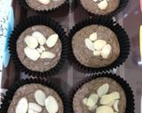 Foto langkah ke 7 dari resep Brownies cup kering panggang teflon.