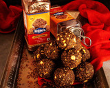 A picture of step 4 of Flaxseed-Peanut-Sesame laddoo.