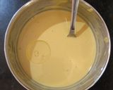 A picture of step 2 of Besan boondi raita.