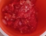 A picture of step 1 of Suji chilla.