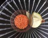 Foto langkah ke 2 dari resep Sop lentil dalam buah tomat.