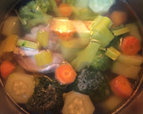 Foto del paso 1 de la receta: Papilla de verdura y pollo 🍗🥕🥦🥒