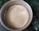 A picture of step 1 of Rava/ Semolina Upma with Winter Veggie and Chutney.