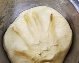 A picture of step 6 of Nutella star bread.